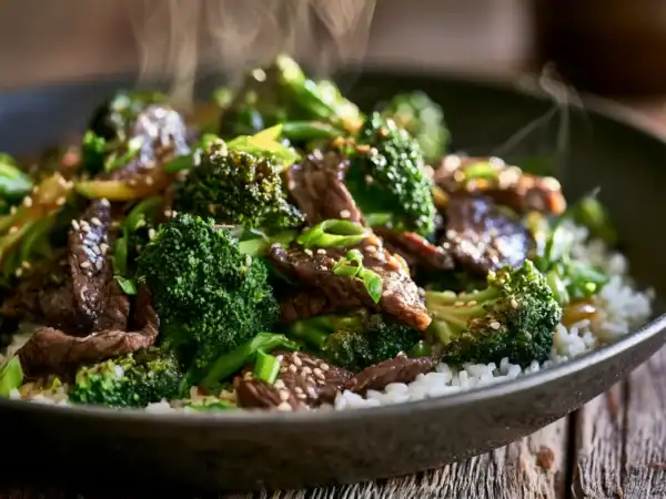 15-minute beef stir fry