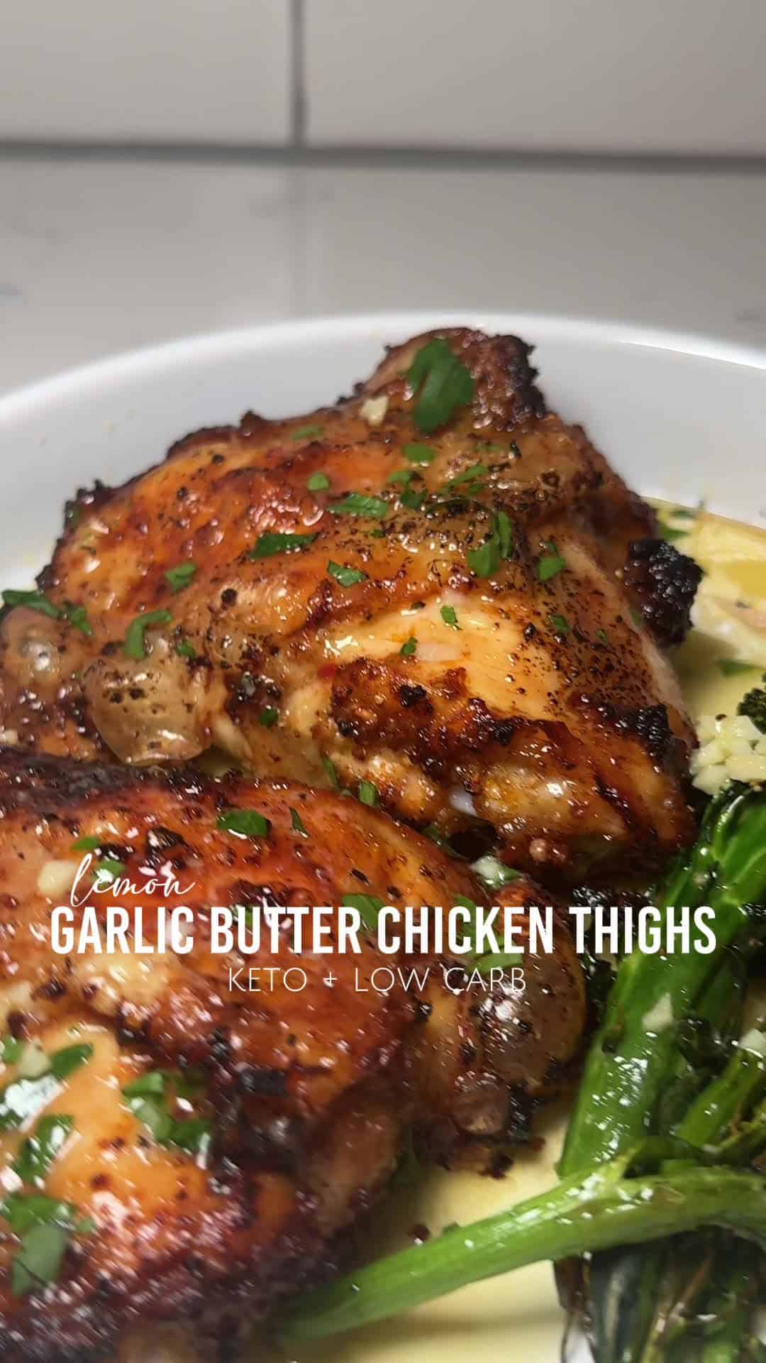 Crispy Baked Lemon Chicken Thighs for a Romantic Dinner
