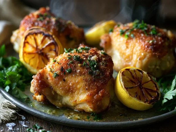 baked lemon garlic chicken