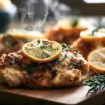 Crispy Baked Lemon Herb Chicken: A Healthy Dinner Recipe