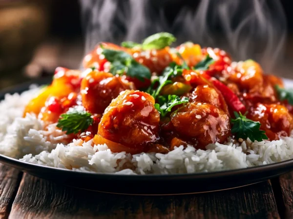 baked sweet and sour chicken