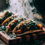 Crispy Baked Sweet Potato Tacos with Avocado Salsa: A Quick Dinner Recipe