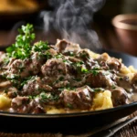Crockpot Beef Stroganoff That Melts in Your Mouth – Easy Family Dinner Recipe