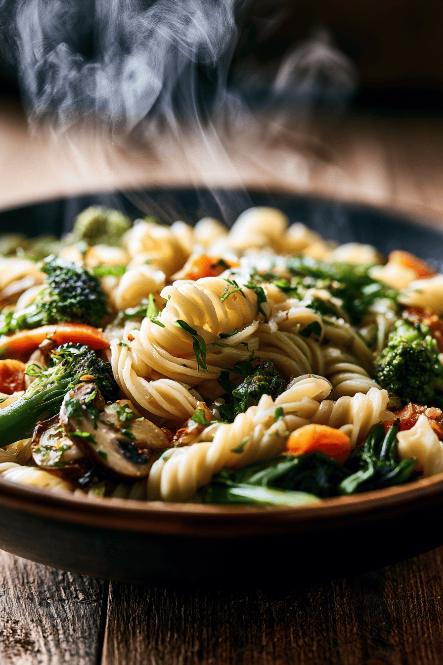 Quick Cheap Pasta Primavera Dinner Recipe