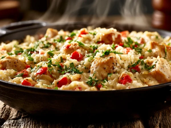 creamy chicken rice