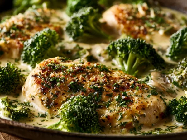 creamy garlic chicken