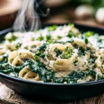 Creamy Garlic Parmesan Pasta with Spinach: Easy Weeknight Dinner