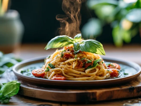 creamy tomato basil pasta