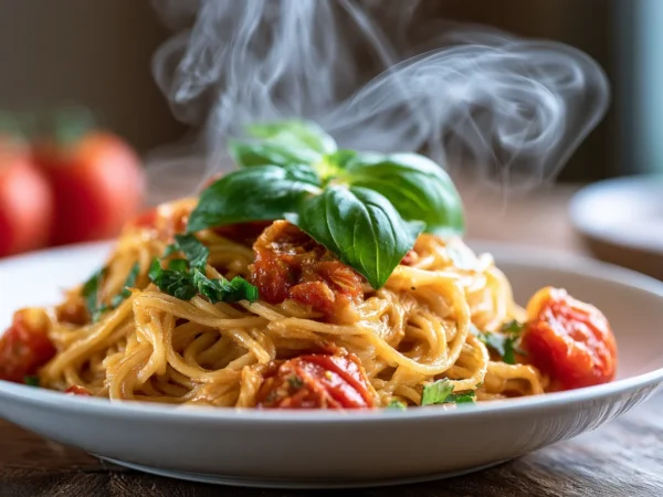 creamy tomato basil pasta