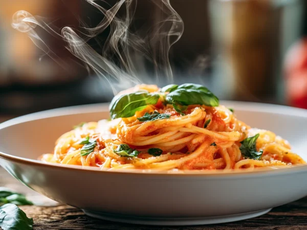 creamy tomato basil pasta