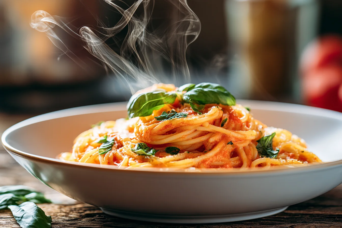 Viral Creamy Tomato Basil Pasta That’s Ready in 15 Minutes – Easy Weeknight Dinner
