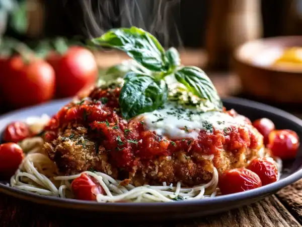 crispy chicken parmesan