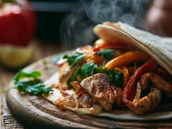 easy chicken fajitas