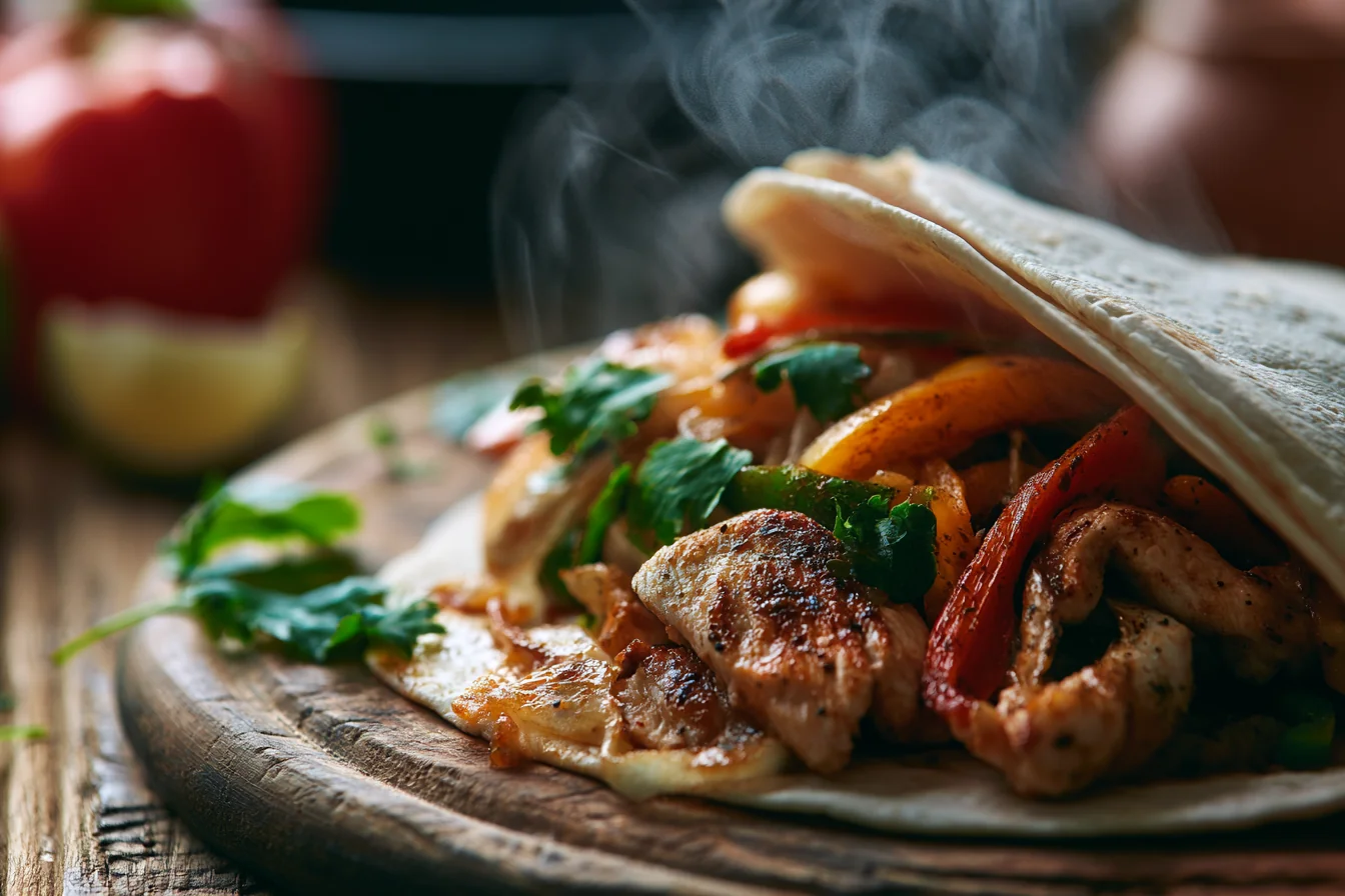Quick and Easy Chicken Fajitas Dinner Recipe