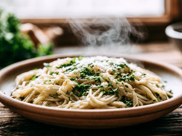 garlic parmesan pasta