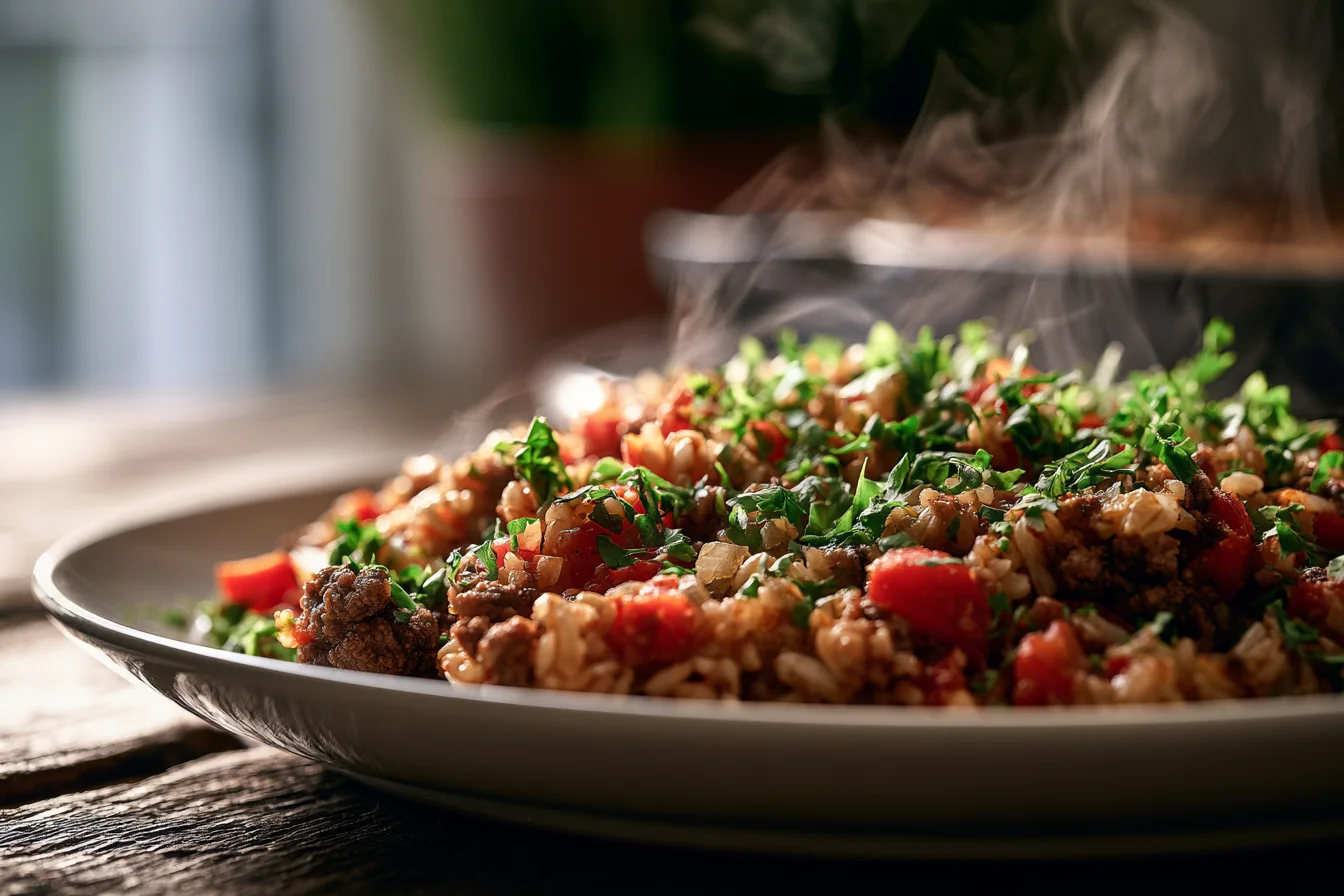 Foolproof 5-Ingredient Ground Beef & Rice Casserole: An Easy Weeknight Dinner