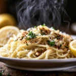 Crispy Lemon Parmesan Pasta: A Quick Dinner Recipe