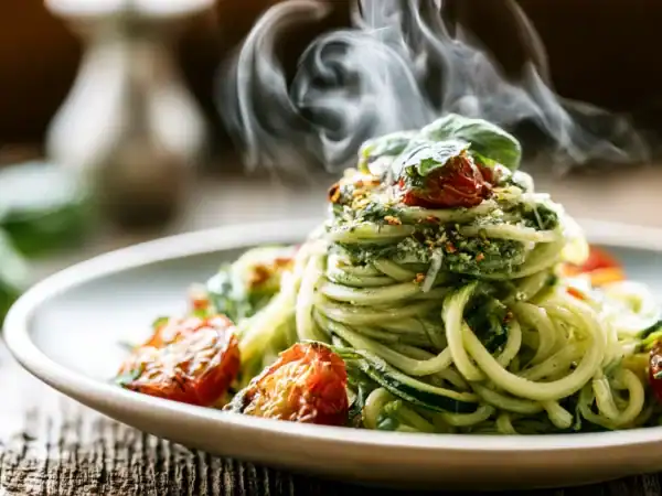 low-calorie zucchini noodles