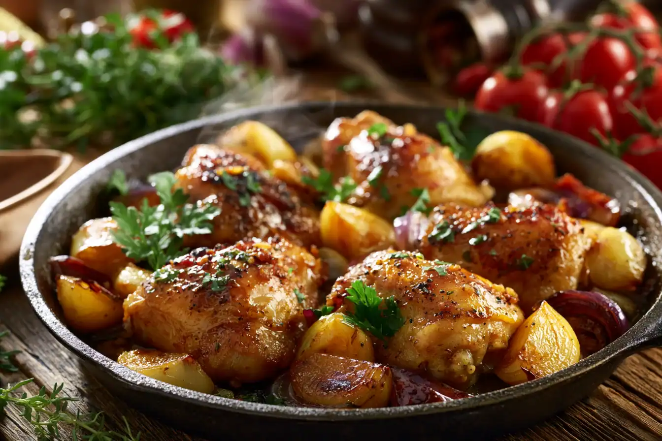 Obsessed with One-Pan Honey Garlic Chicken: An Easy Weeknight Dinner