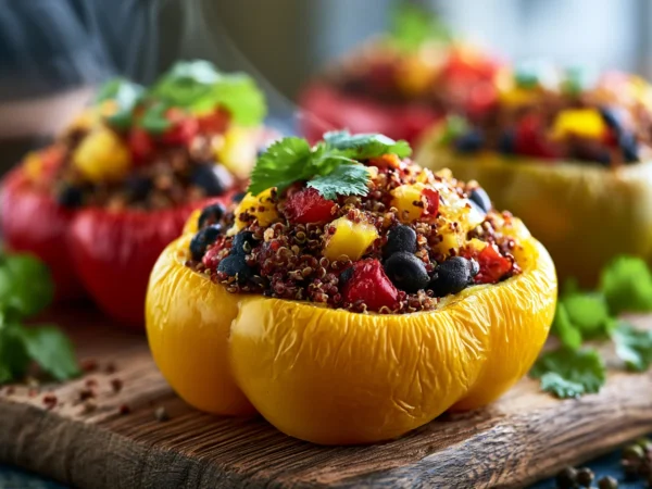 quinoa stuffed peppers
