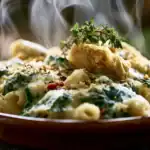 Make-Ahead Creamy Spinach and Artichoke Pasta Bake: Easy Dinner Recipe