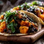 Healthy 20-Minute Sweet Potato & Black Bean Tacos for Dinner