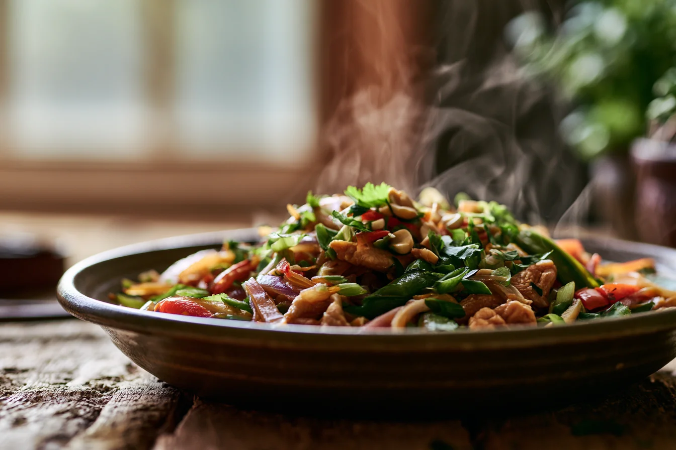 Obsessed with This 15-Minute Thai Peanut Chicken Easy Weeknight Dinner