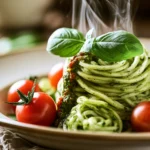 Refreshing Zucchini Noodles with Pesto – An Easy Summer Dinner
