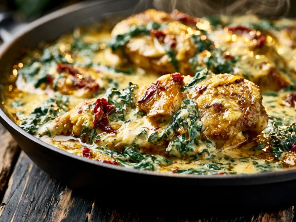creamy garlic chicken