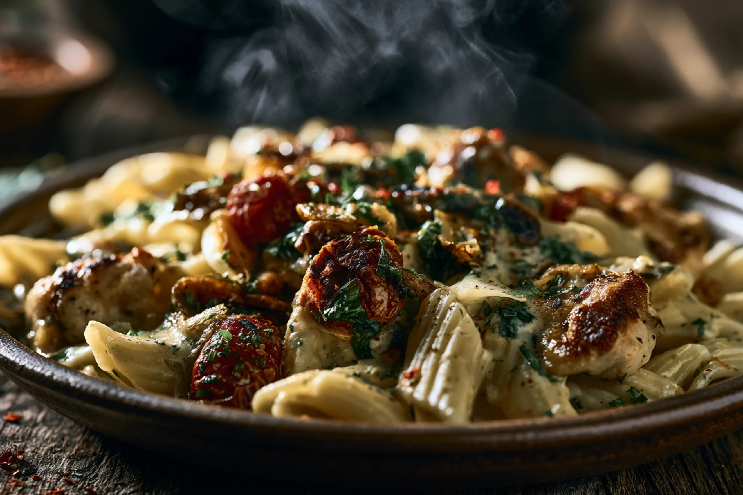 Creamy Garlic Chicken Pasta: 30-Minute Dinner Wow