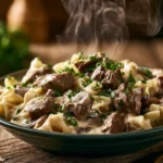 Crockpot Beef Stroganoff: Insanely Good Weeknight Dinner
