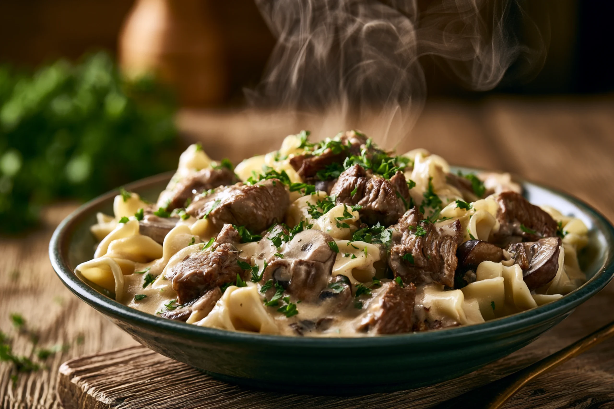 Crockpot Beef Stroganoff: Insanely Good Weeknight Dinner