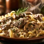 Crockpot Beef Stroganoff That’s Insanely Good and Simple Dinner Recipe