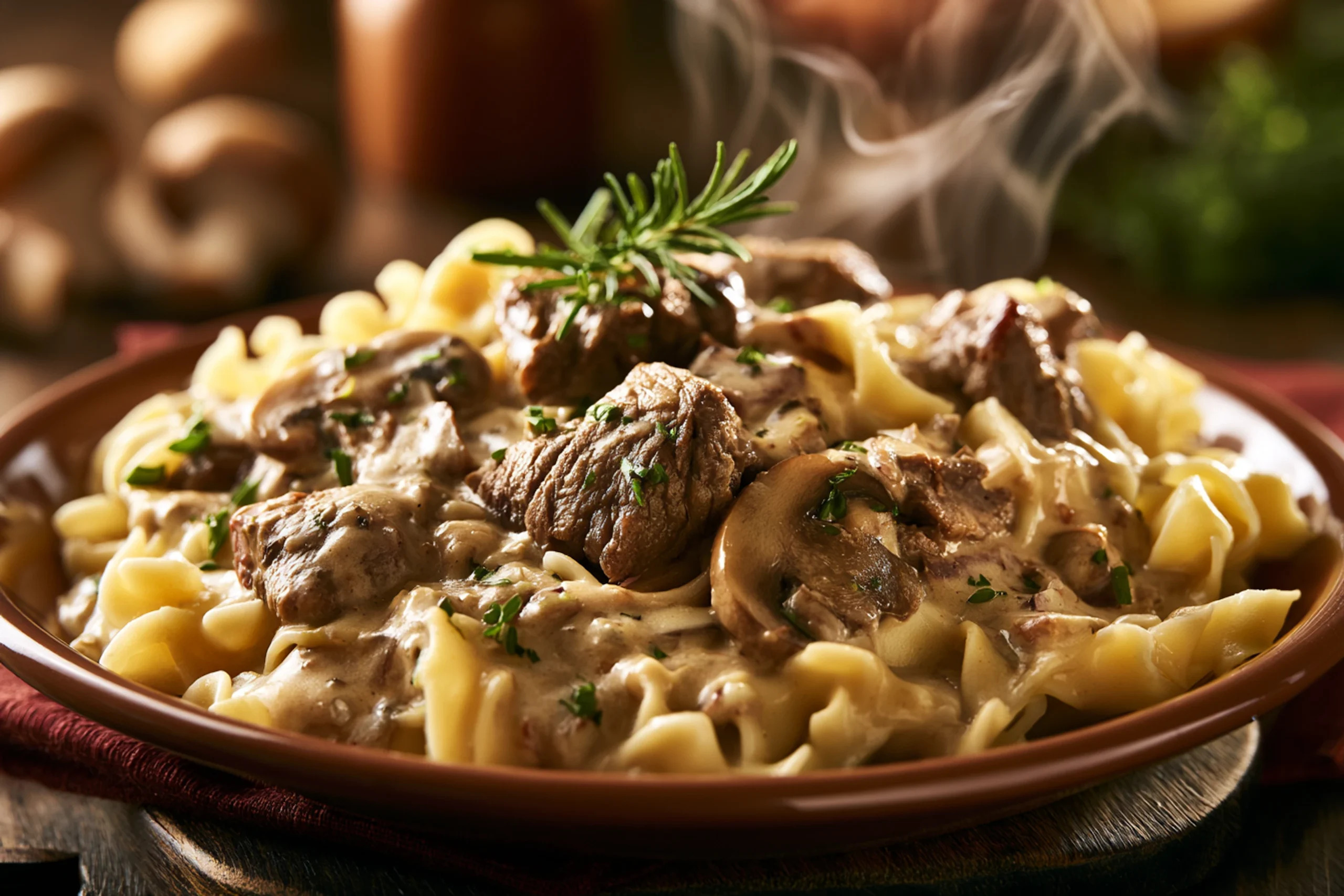 Crockpot Beef Stroganoff That’s Insanely Good and Simple Dinner Recipe