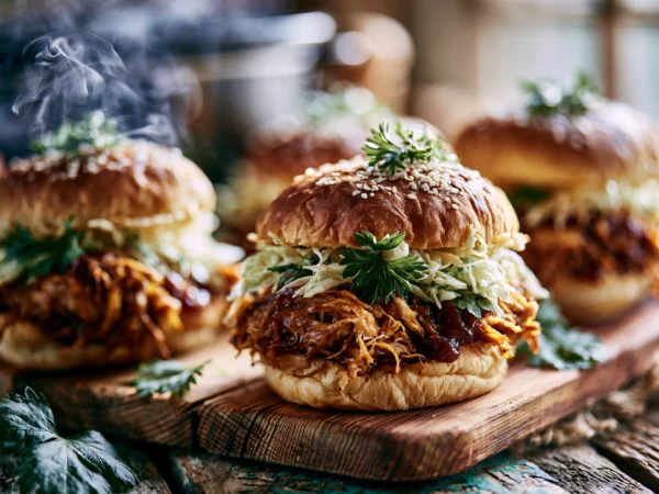 Crockpot BBQ Pulled Pork Sandwiches: 5-Minute Prep Dinner
