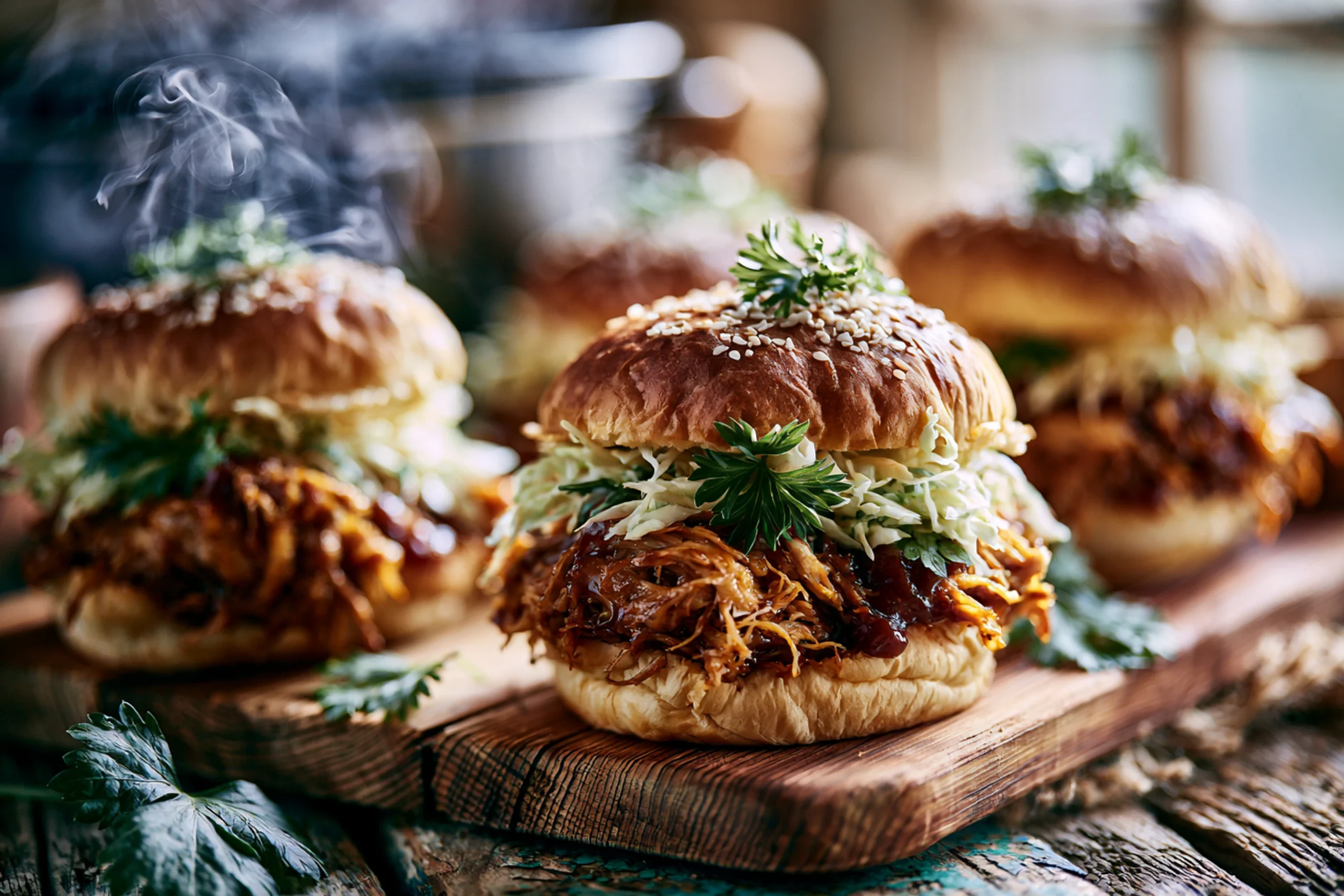 Crockpot BBQ Pulled Pork Sandwiches: 5-Minute Prep Dinner