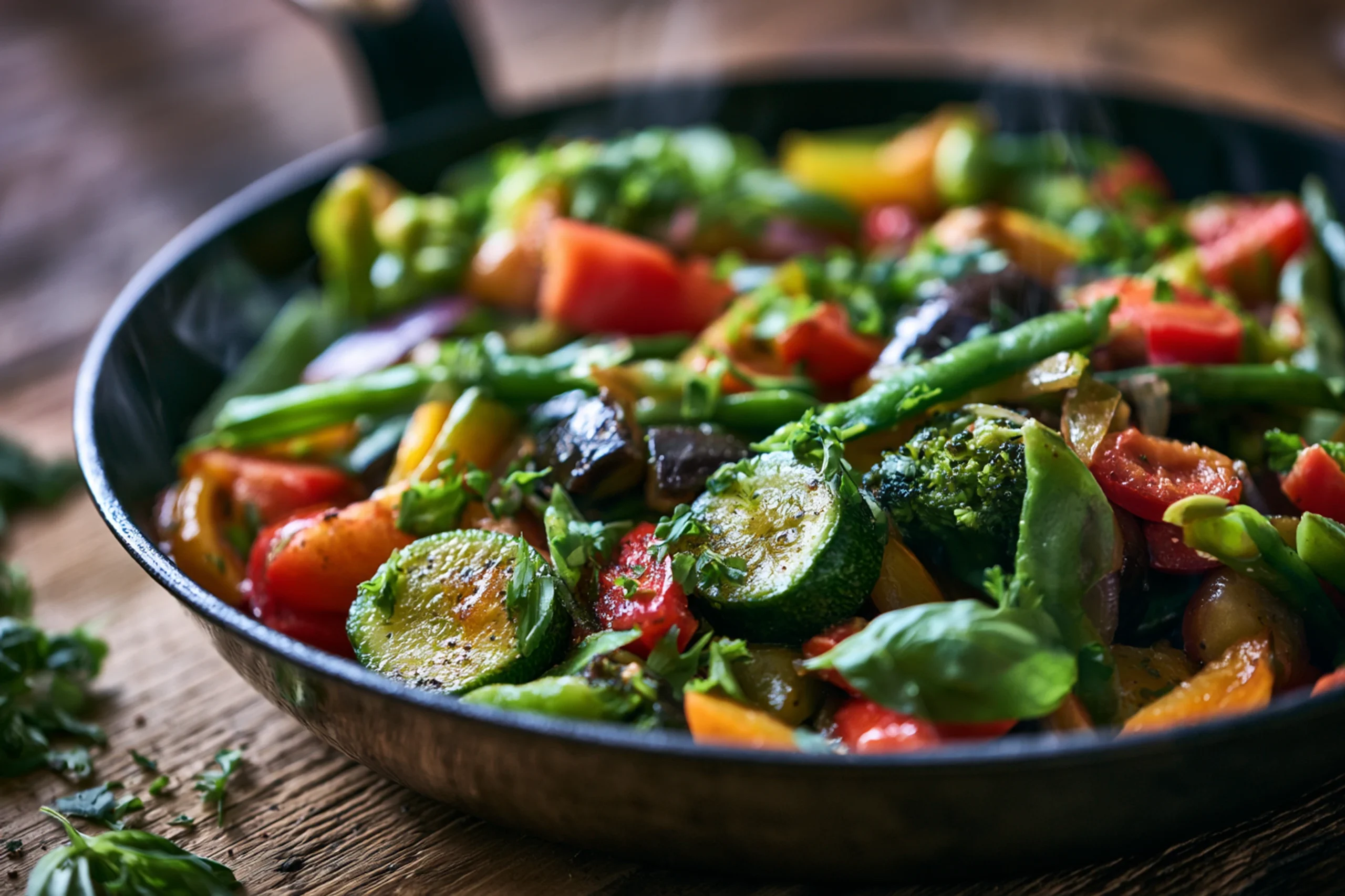 Quick and Easy Summer Veggie Stir-Fry Dinner Recipe