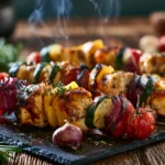 Savory Summer Grilled Chicken Skewers: 40-Minute Dinner