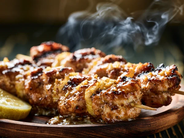 Grilled Lemon Garlic Chicken Skewers: Perfect Family BBQ