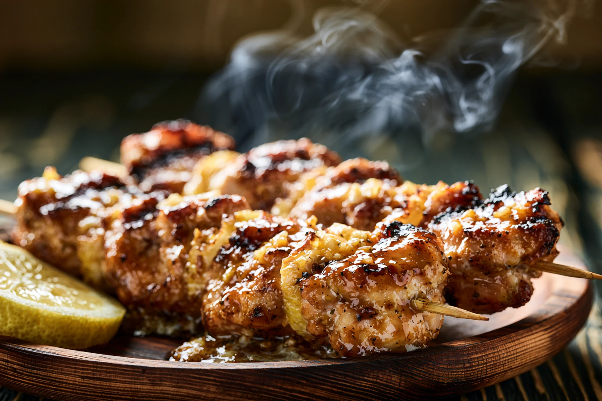 Grilled Lemon Garlic Chicken Skewers: Perfect Family BBQ