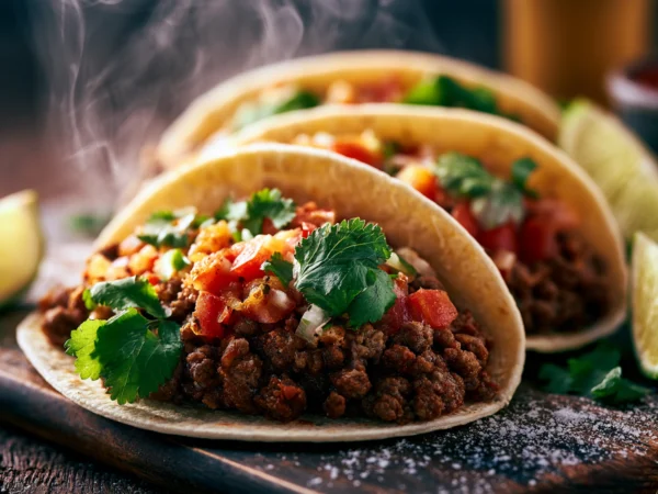 ground beef tacos
