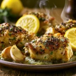 Zesty Lemon Garlic Chicken Thighs Perfect for Summer Nights – Easy Weeknight Dinner