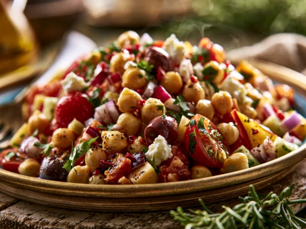 mediterranean chickpea salad