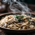 One-Pan Creamy Garlic Mushroom Pasta: 25-Minute Dinner