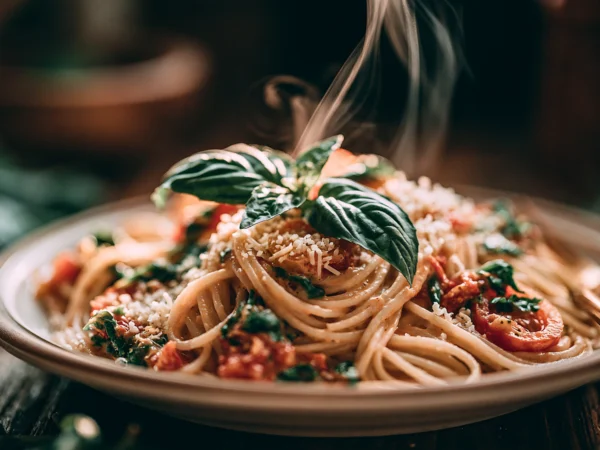 one-pot tomato basil pasta