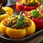 Stuffed Bell Peppers: 30-Minute Healthy Dinner