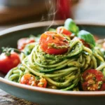 Zucchini Noodles with Pesto: Refreshing Summer Dinner