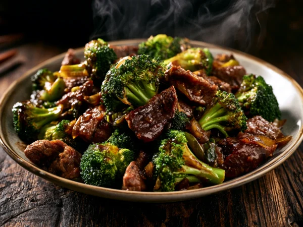 beef and broccoli stir fry