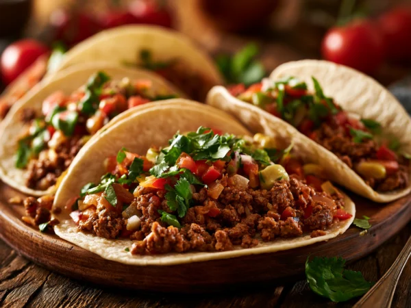 ground beef tacos